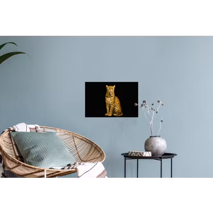 Panter - Realistisch - Bruin Muursticker klein -plant