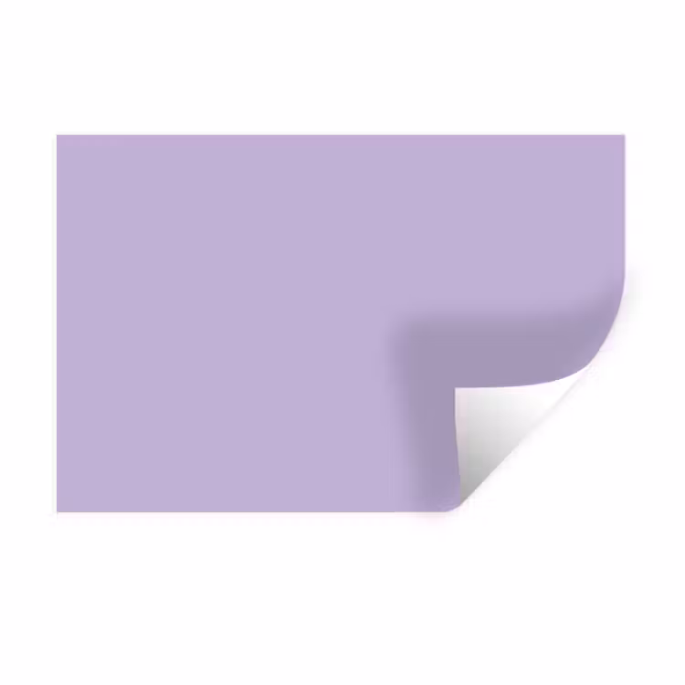 Pastel - Lilac - Paars Muursticker klein 286 -3d
