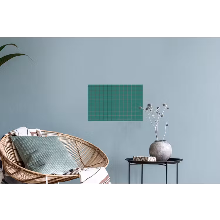 Patroon - Patroon - Smaragd Muursticker klein 286 -plant