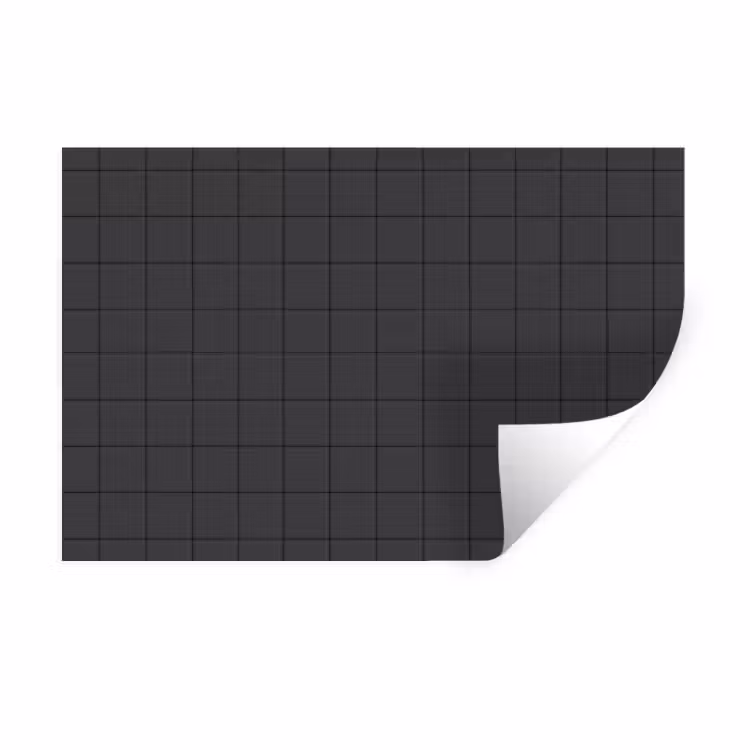 Patroon - Tegel - Antraciet Muursticker klein 286 -3d
