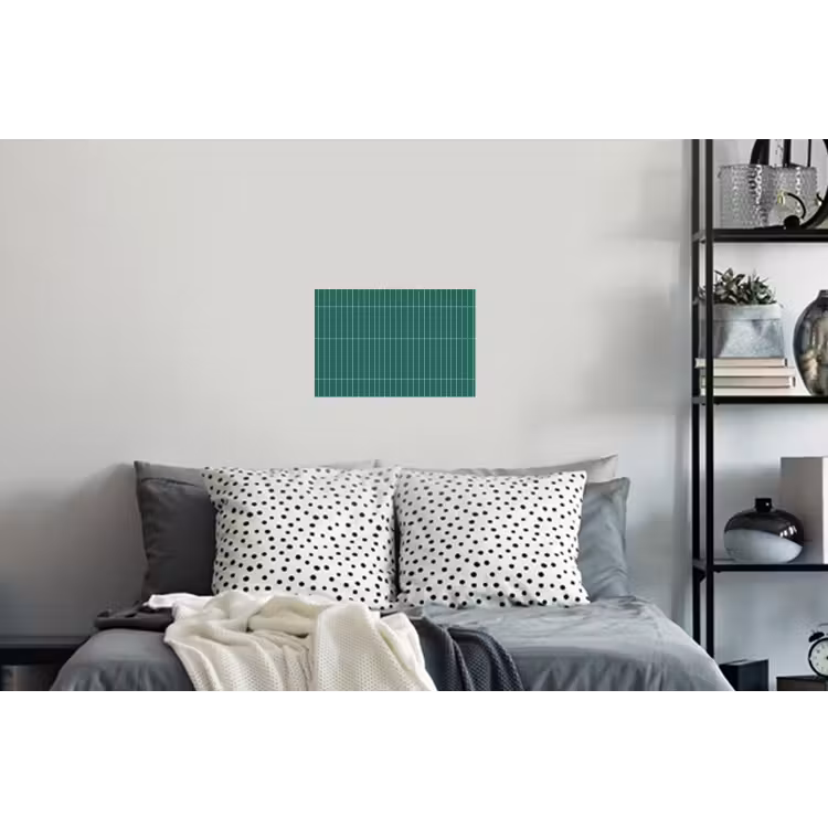 Patroon - Tegel - Saliegroen Muursticker klein 286 -slaapkamer
