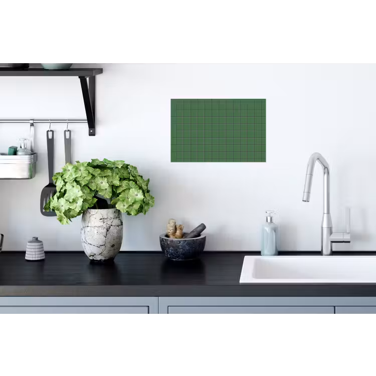 Patroon - Tegels - Groen Muursticker klein 286 -keuken