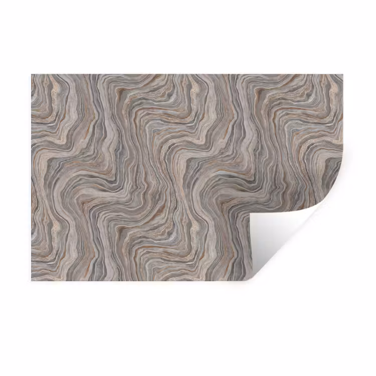 Patroon - Textuur - Grijs Muursticker klein 286 -3d