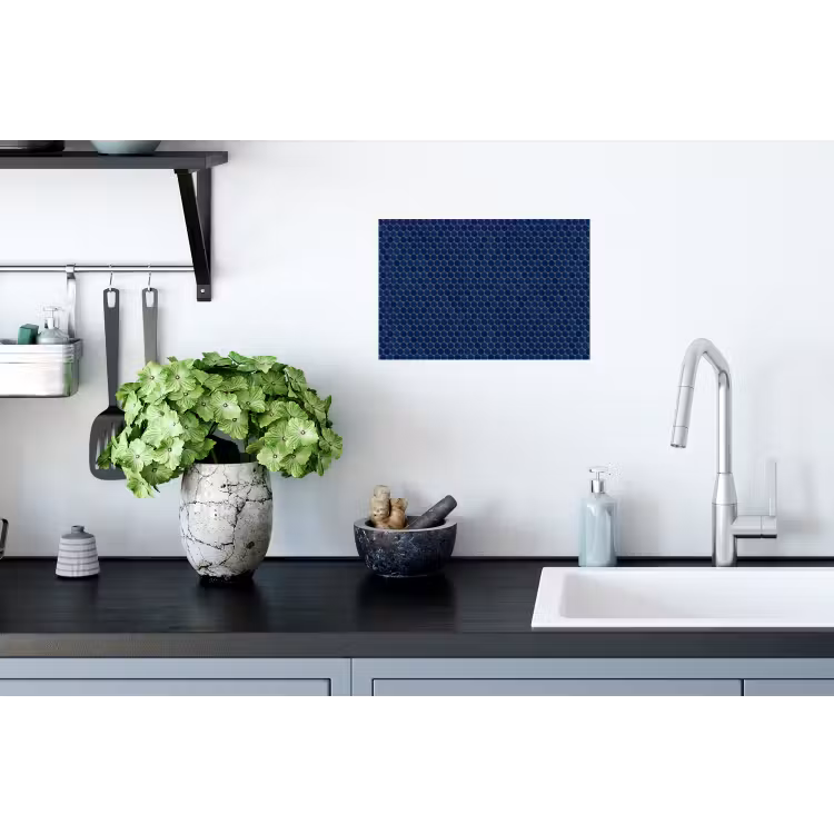 Penny - Mozaïek - Donkerblauw Muursticker klein 286 -keuken