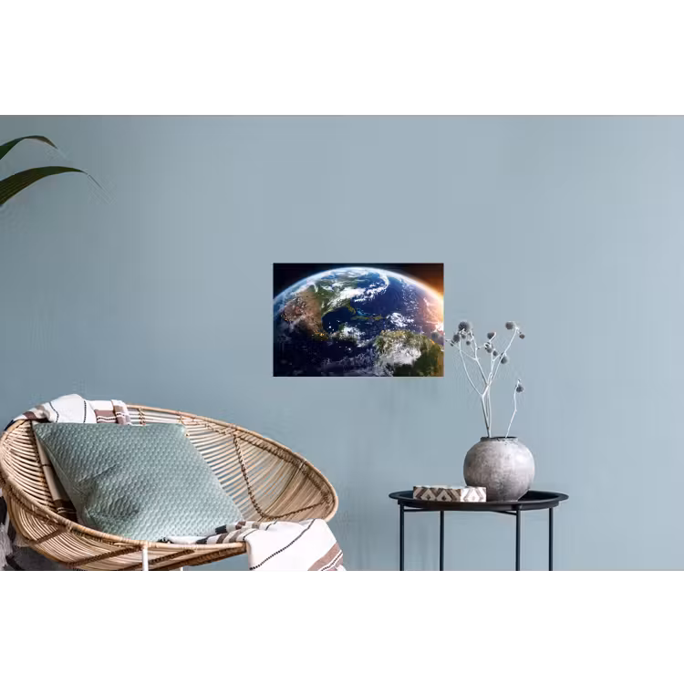 Muursticker - Planeet - Ruimte - Kosmos - Planeet - Ruimte - Kosmos Muursticker klein