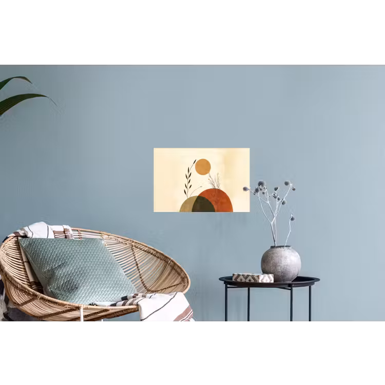 Planten - Abstract - Vormen Muursticker klein -plant