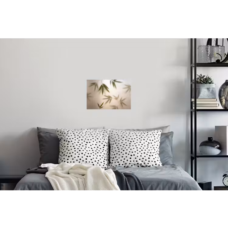 Planten - Bladeren - Natuur - Groen Muursticker klein -slaapkamer