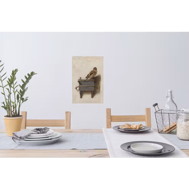 7450161238362 Muursticker klein -eettafel