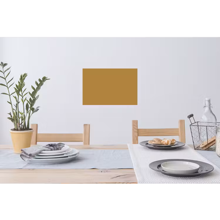 Rhythmic - Ochre - Geel Muursticker klein 286 -eettafel