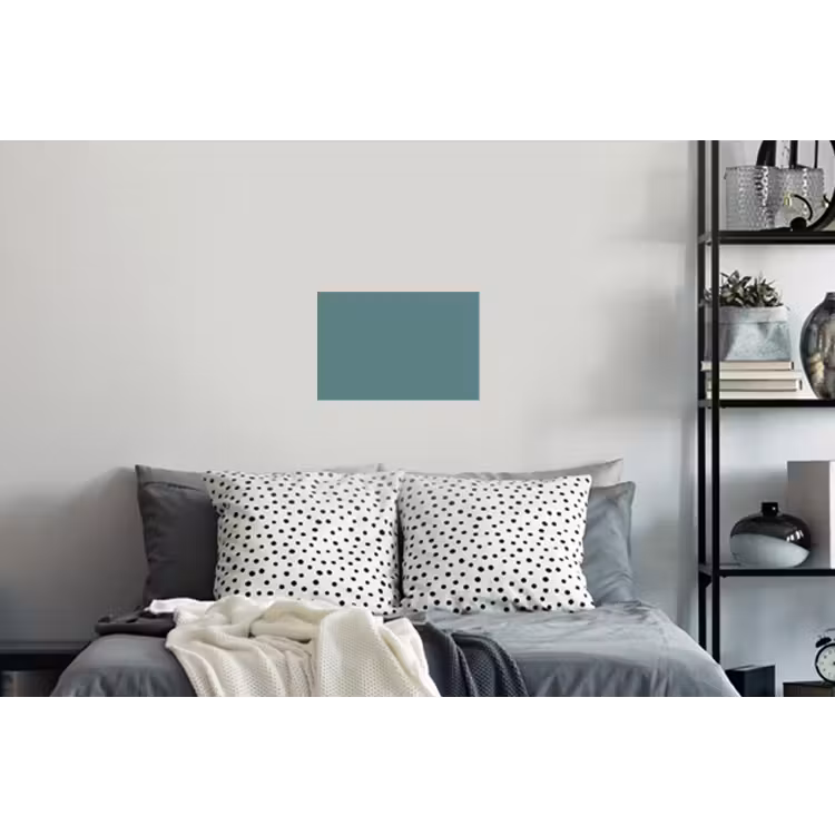 Serene - Teal - Blauw Muursticker klein 286 -slaapkamer