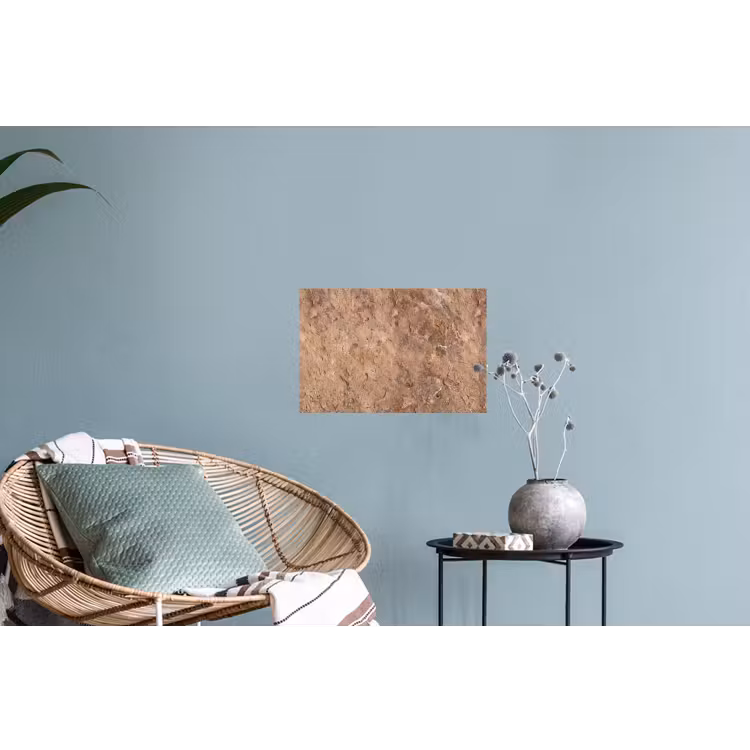 Steen - Natuur - Textuur - Abstract - Bruin Muursticker klein -plant