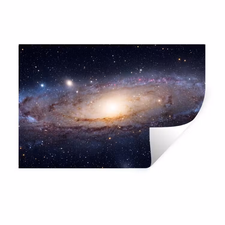 Muursticker - Sterrenstelsel - Ruimte - Kosmos - Sterrenstelsel - Ruimte - Kosmos Muursticker klein