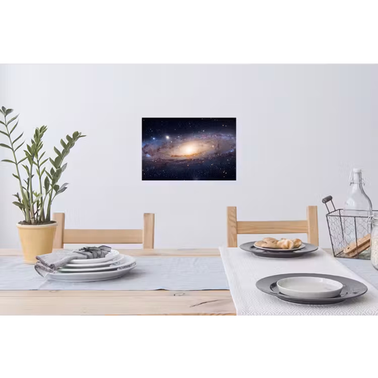 Muursticker - Sterrenstelsel - Ruimte - Kosmos - Sterrenstelsel - Ruimte - Kosmos Muursticker klein