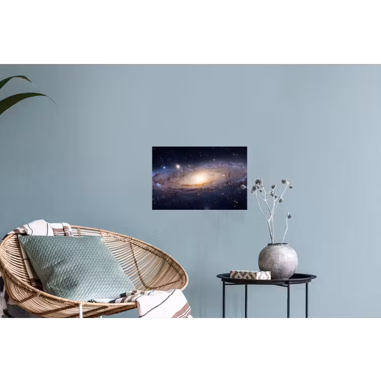 Muursticker - Sterrenstelsel - Ruimte - Kosmos - Sterrenstelsel - Ruimte - Kosmos Muursticker klein