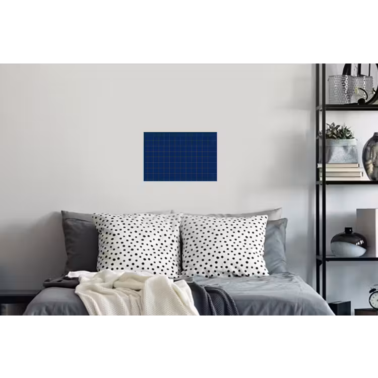 Tegel - Patroon - Blauw Muursticker klein 286 -slaapkamer