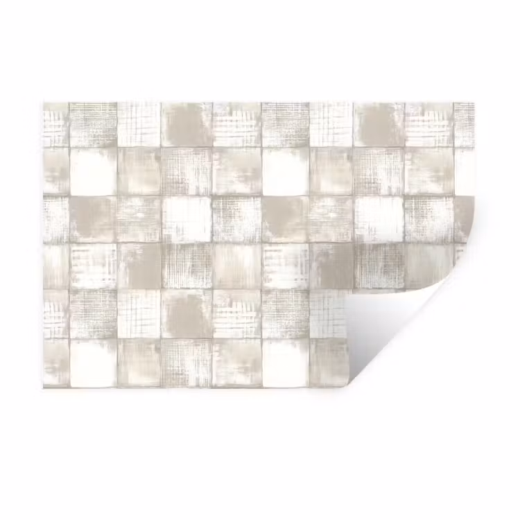Tegel - Patroon - Verweerd Muursticker klein 286 -3d