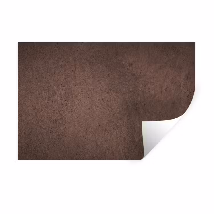 Textuur - Beton - Abstract - Donker - Bruin Muursticker klein -3d