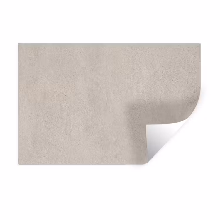 Textuur - Effen - Abstract - Beige Muursticker klein -3d