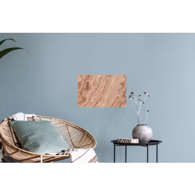 Textuur - Golvend - Abstract - Warm - Bruin Muursticker klein -plant