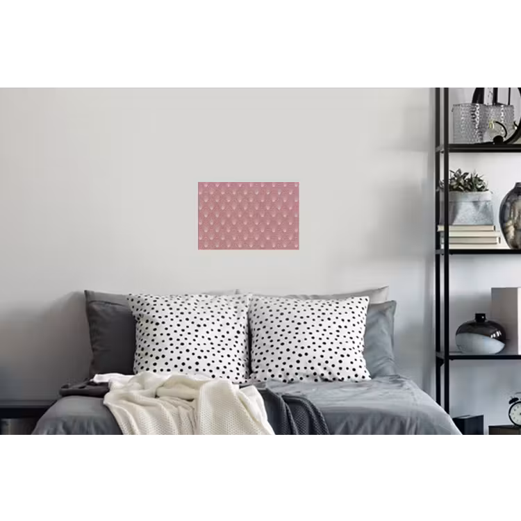 Trendy - Patroon - Roze Muursticker klein 286 -slaapkamer