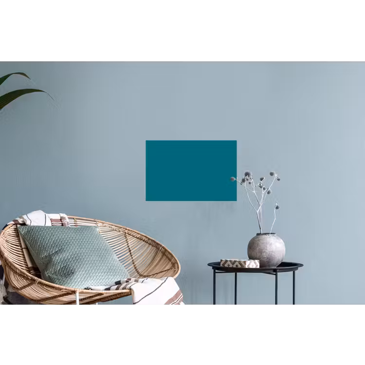 Tropical - Peacock - Blauw Muursticker klein 286 -plant