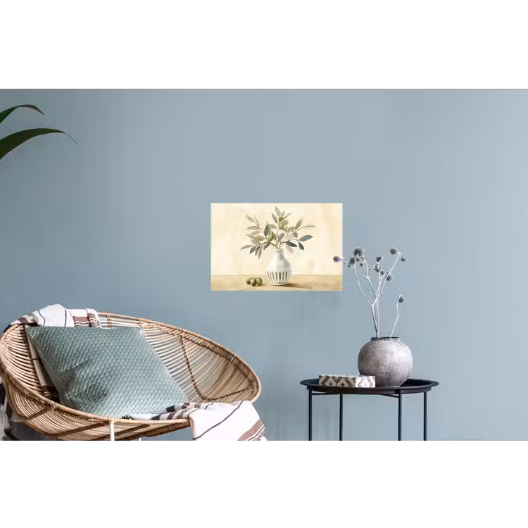 Vaas - Keramiek - Olijftakken Muursticker klein -plant