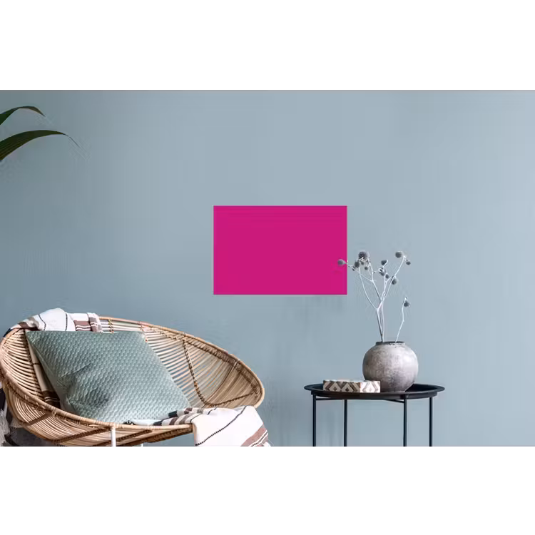Velvet - Magenta - Roze Muursticker klein 286 -plant