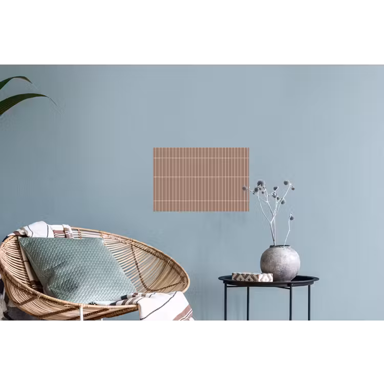 Verticaal - Wandtegel - Terracotta Muursticker klein 286 -plant