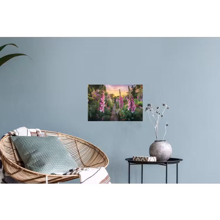 Vingerhoedskruid - Bloemen - Tuin Muursticker klein -plant