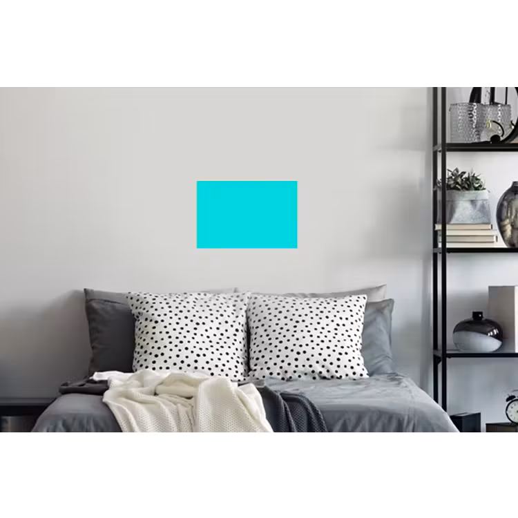 Vivid - Aquamarine - Turkoois Muursticker klein 286 -slaapkamer