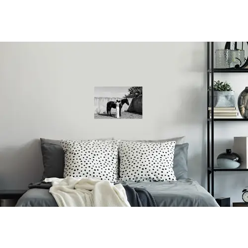 Vrouw - Paard - Artistiek Muursticker klein -slaapkamer