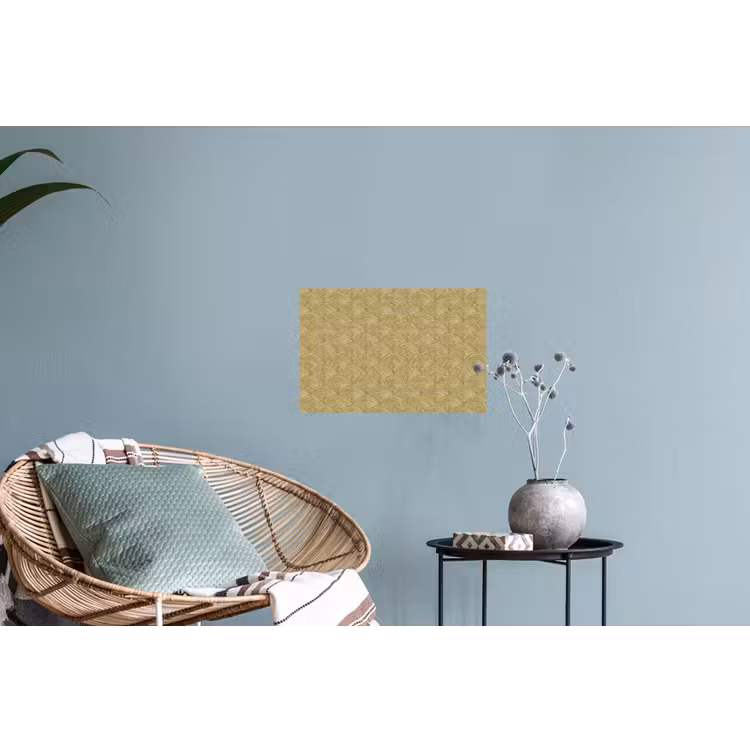 Waaier - Geometrisch - Groen Muursticker klein 286 -plant
