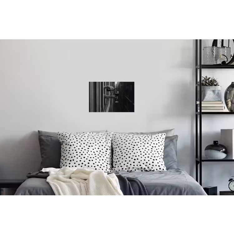 Wijnfles - Glas - Handen - Raam Muursticker klein -slaapkamer
