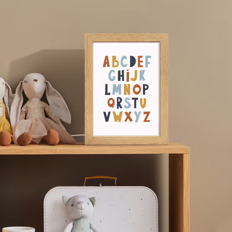 Alfabet - Educatief - Letters leren voor kinderen - Kleuren Light Box met kabel klein -sfeer2_kind
