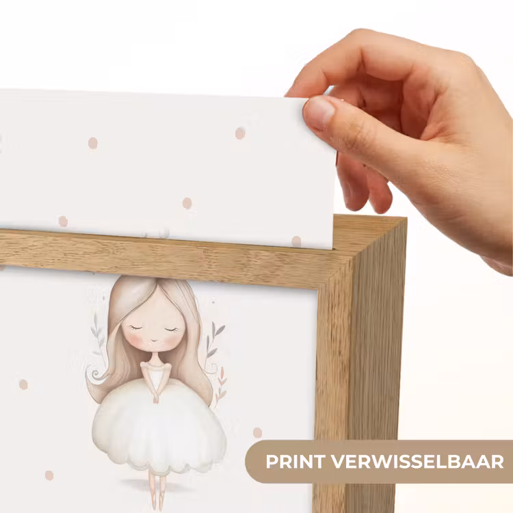 Ballerina - Prinses - Stippen Light Box met kabel (Kinderlampje) klein -USP_websiteprintNL