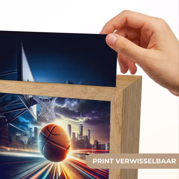 Basketbal - Sport  - Basket - Stad Light Box met kabel (Kinderlampje) klein -USP_websiteprintNL