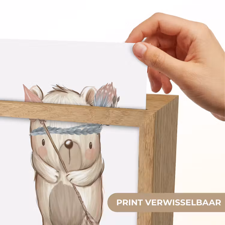Beer - Dier - Bosdieren Light Box met kabel (Kinderlampje) klein -USP_websiteprintNL