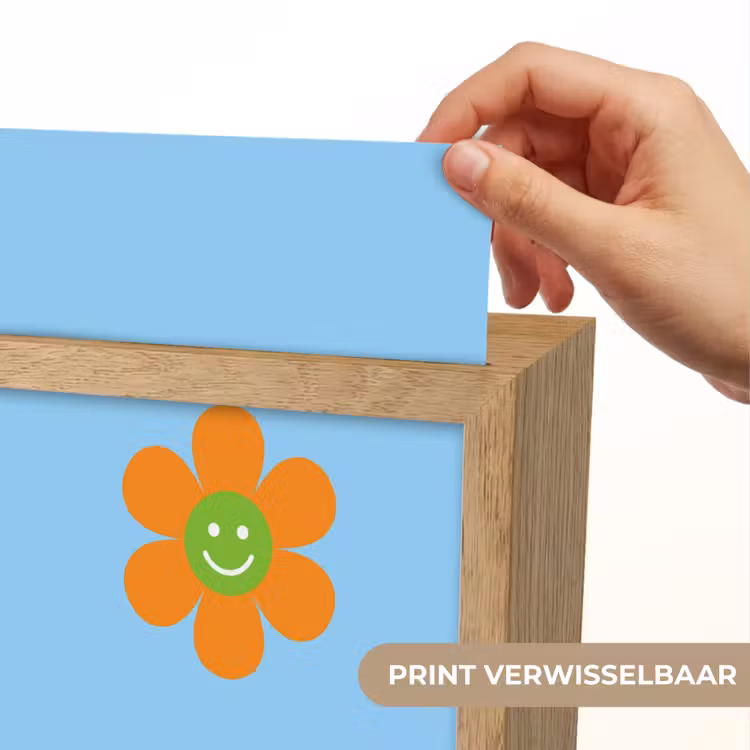 Bloem - Smiley - Kleurrijk Light Box met kabel (Kinderlampje) klein -USP_websiteprintNL