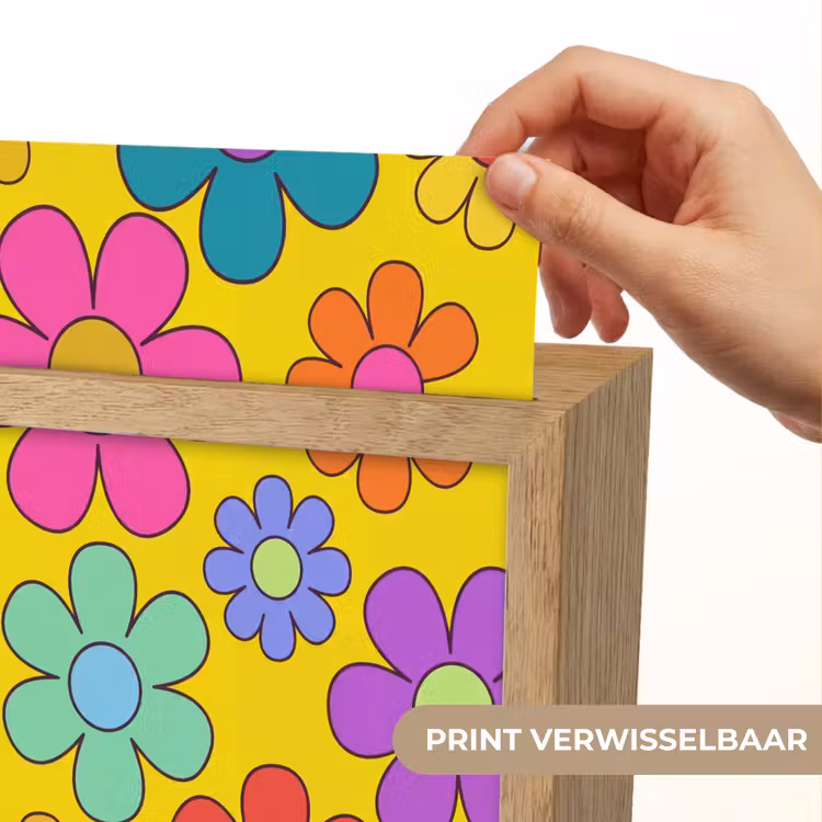 Bloemen - Illustratie - Kleurrijk Light Box met kabel (Kinderlampje) klein -USP_websiteprintNL