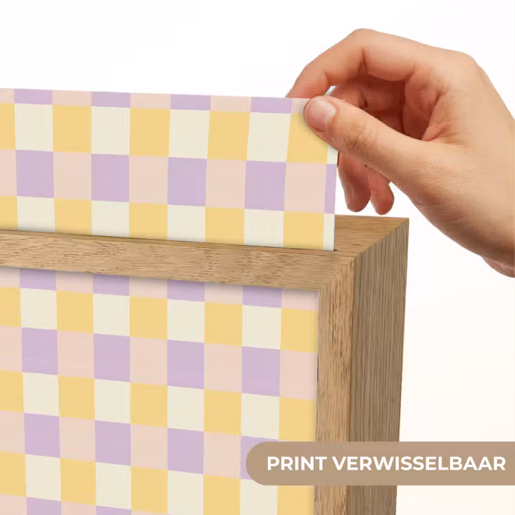 Blokjes - Lila - Geel Light Box met kabel (Kinderlampje) klein 904 -USP_websiteprintNL