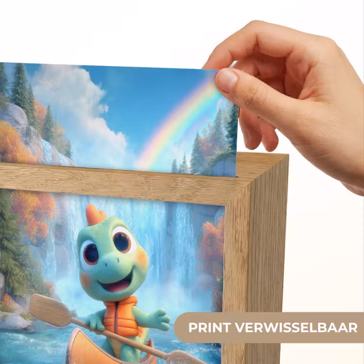 Dino - Natuur - Waterval Light Box met kabel (Kinderlampje) klein -USP_websiteprintNL