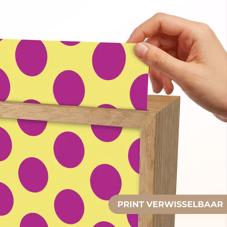 Dots - Klassiek - Geel Light Box met kabel (Kinderlampje) klein 904 -USP_websiteprintNL