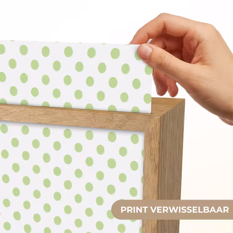 Dots - Klassiek - Groen Light Box met kabel (Kinderlampje) klein 904 -USP_websiteprintNL