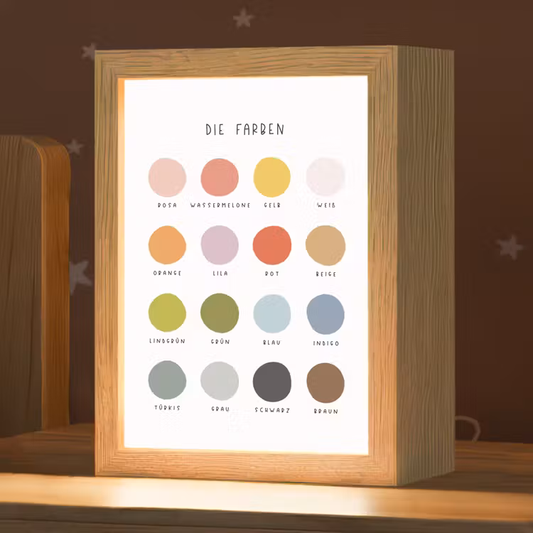 Educatief - Kleuren leren - Kleurrijk - Wit Light Box met kabel klein -zzz_3d_website