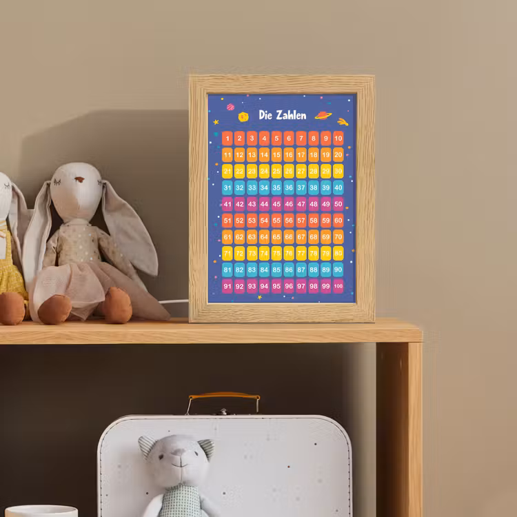Educatief - Leren tellen - Ruimte - Getallen - Jongens Light Box met kabel klein -sfeer2_kind