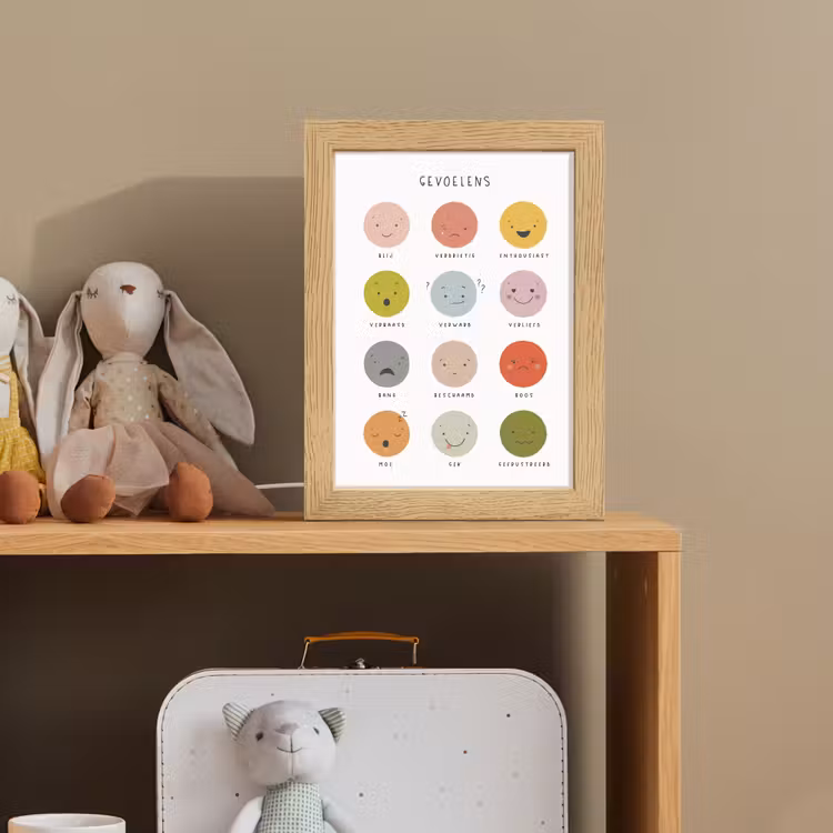 Gevoelens - Leren voor kinderen - Educatief - Kleuren Light Box met kabel klein -sfeer2_kind