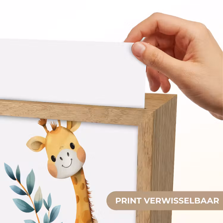 Giraf - Dier - Wilde dieren Light Box met kabel (Kinderlampje) klein -USP_websiteprintNL