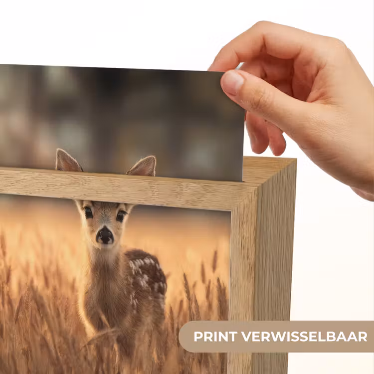 Hert - Graanveld - Bruin Light Box met kabel (Kinderlampje) klein -USP_websiteprintNL