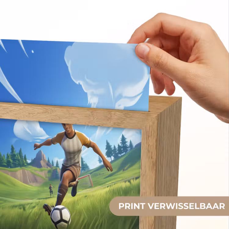 Illustratie - Voetbal - Game - Grasveld Light Box met kabel (Kinderlampje) klein -USP_websiteprintNL