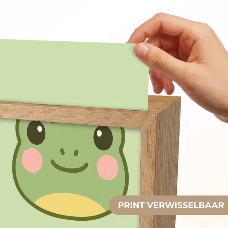 Kikker - Groen - Vriendelijkheid Light Box met kabel (Kinderlampje) klein -USP_websiteprintNL